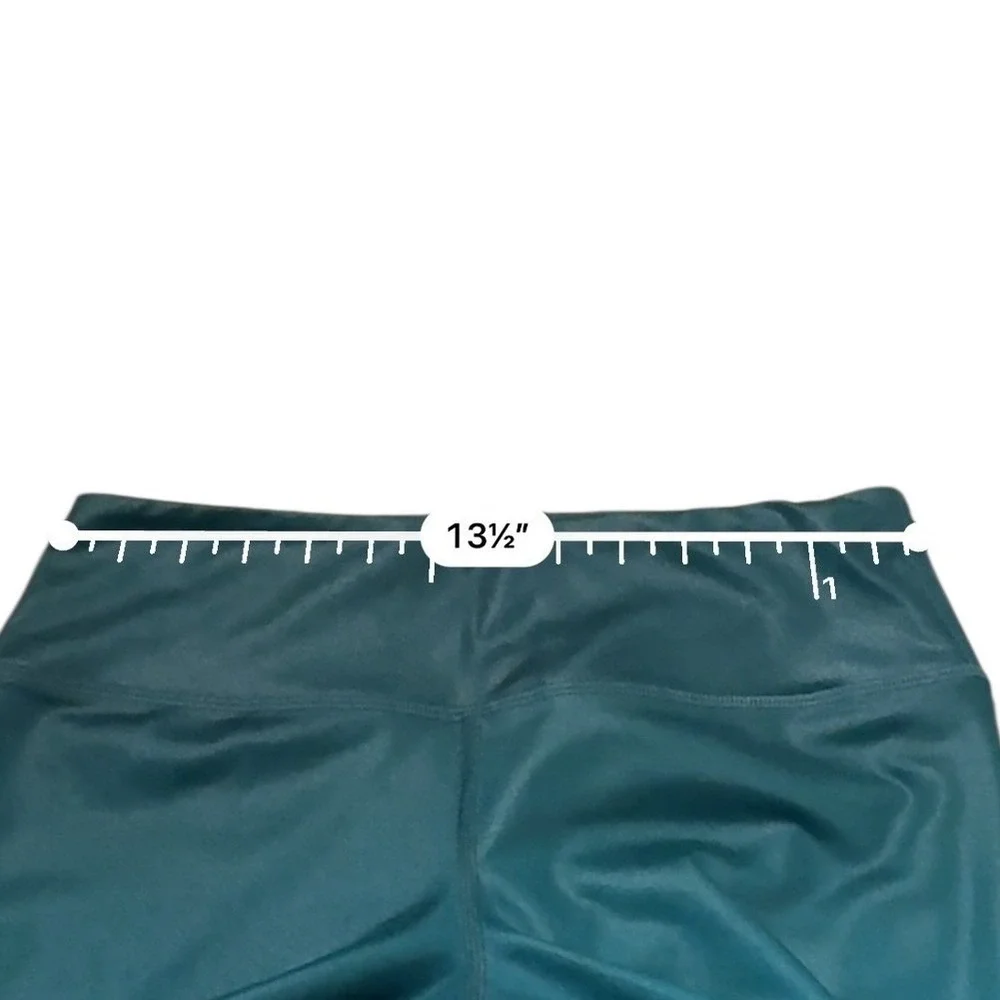 Alo Yoga Airbrush Gradient‎ Leggings Women's Small Evermint Mid Rise Stretch